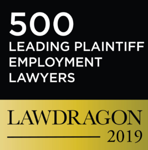 Badge for 2019 Lawdragon 500 Leading Plaintiff Employment and Civil Rights Lawyers for Cynthia Sass