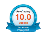 Image for Avvo Rating 10.0 Superb Top Attorney Employment