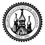 Black and White logo of the Hillsborough County Bar Association