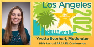 Picture of Employee Rights Attorney Yvette D. Everhart as Moderator at the Los Angeles 15th Annual Conference of the American Bar Associations' Labor and Employment law Section November 2021