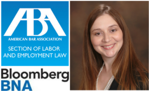 Picture of Yvette Everhart 2018 Co-Author of Florida Chapter of Employment at Will a State-by-State Survey published by Bloomberg and ABA LEL November 2018
