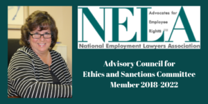 Picture of Janet Wise NELA Advisory Council Member Ethics and Sanctions Committee 2018-2022