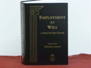 Picture of the book treatise Employment at Will, a State-by-State Survey 2011