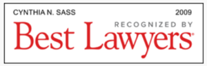 Badge for Cynthia N. Sass recognized by Best Lawyers 2009