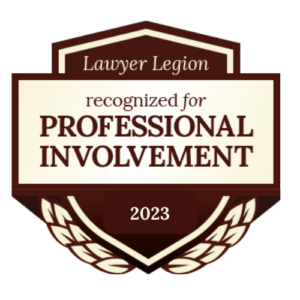 Sass Law Firm Awards Lawyer Legion Recognizes Sass Law Firm Attorneys for Professional Involvement