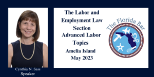 Cynthia Sass Speaker Advanced Labor Topics Announcement