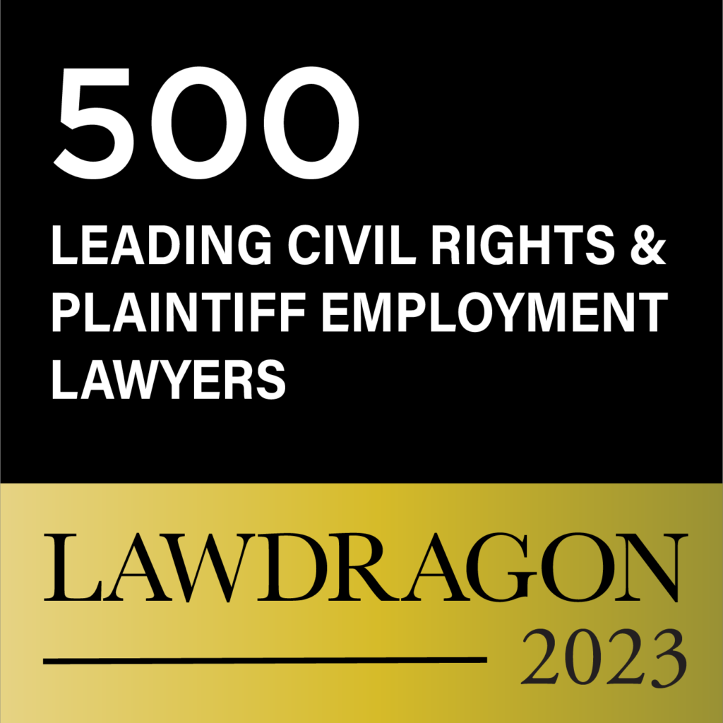 Law Dragon 2023 500 Leading Civil Rights and Plaintiff Employment Lawyers Badge