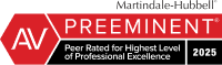 2025 Yvette Everhart AV Preeminent Rating by Martindale Badge