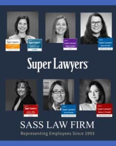 A photo of several of our attorneys at Sass Law Firm have once again been recognized by Super Lawyers® for 2025, a prestigious honor awarded to outstanding lawyers who have attained a high degree of peer recognition and professional achievement.