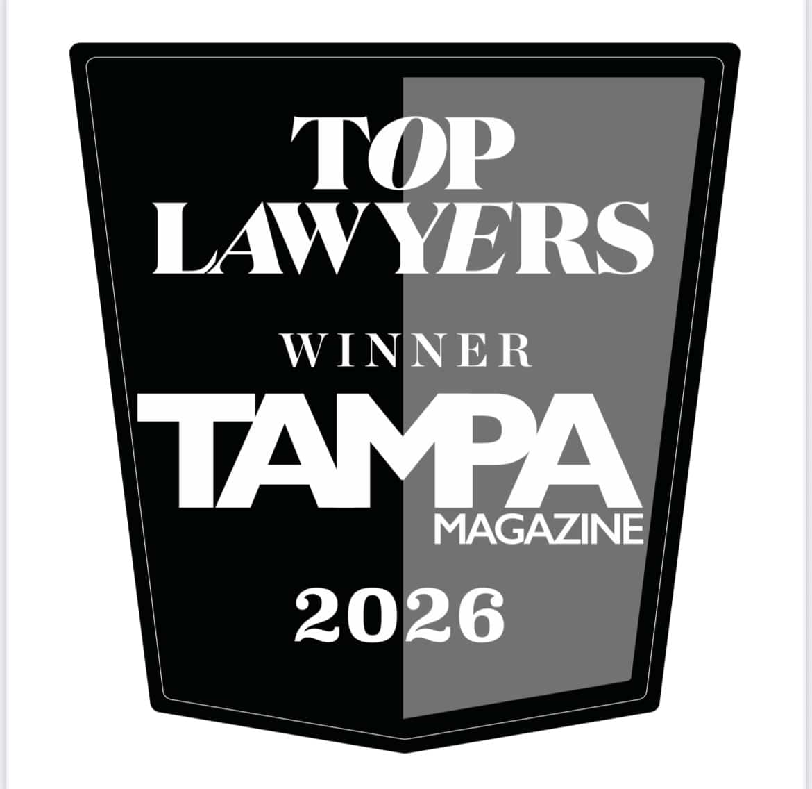 2026 Top Lawyers Winner Tampa Magazine 2026 - Cynthia Sass & Yvette D. Everhart