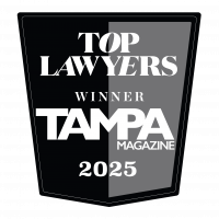 Cynthia Sass is a top lawyer winner from Tampa Magazine in 2025 badge